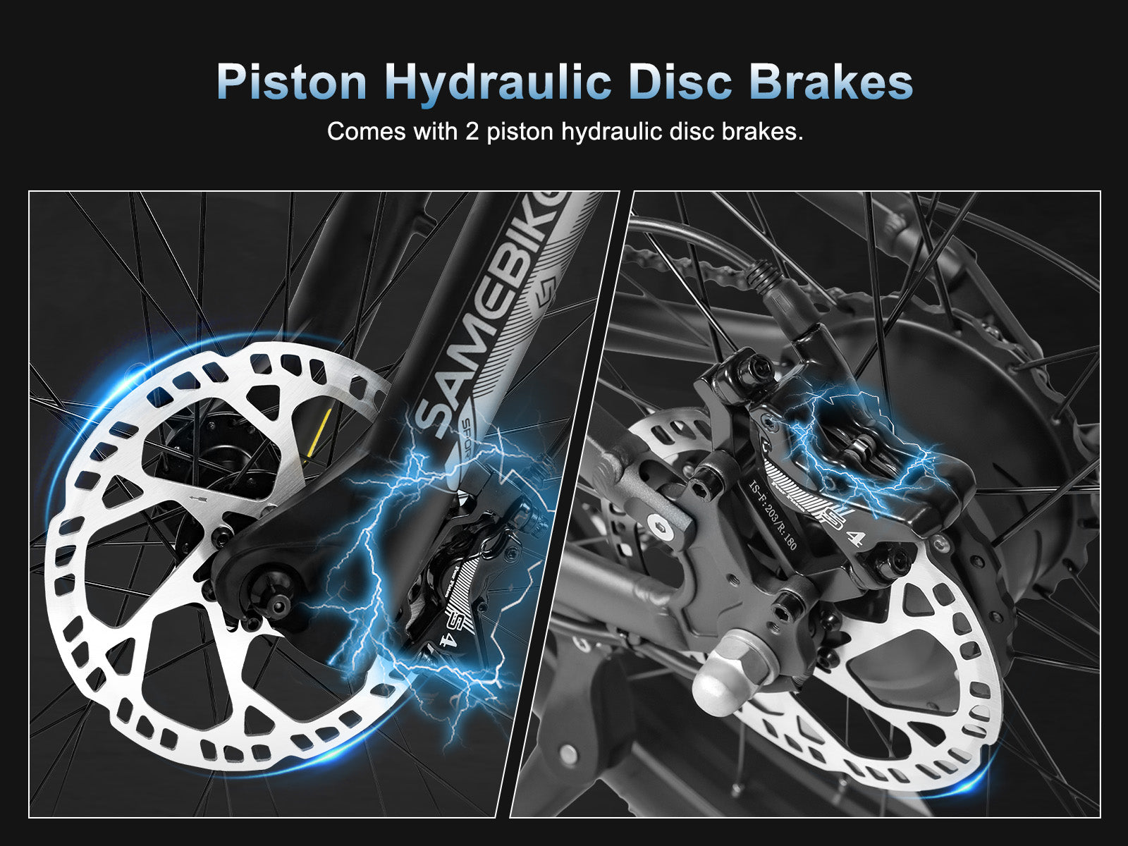 RSA08-II 1000W Elektrisk Cykel til Alle Terræner