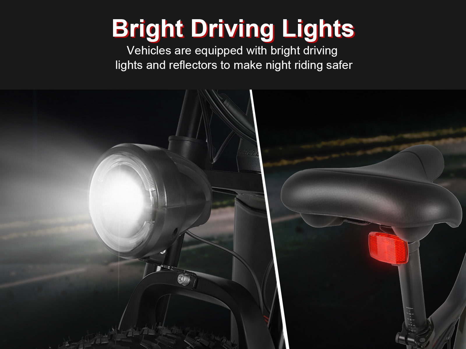 RSA08-II 1000W Elektrisk Cykel til Alle Terræner