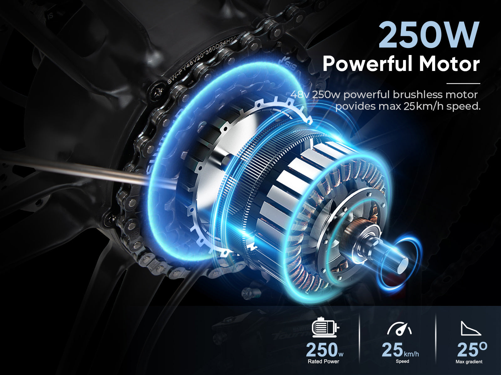 20LVXD30-II Składany Elektryczny Mini Rower