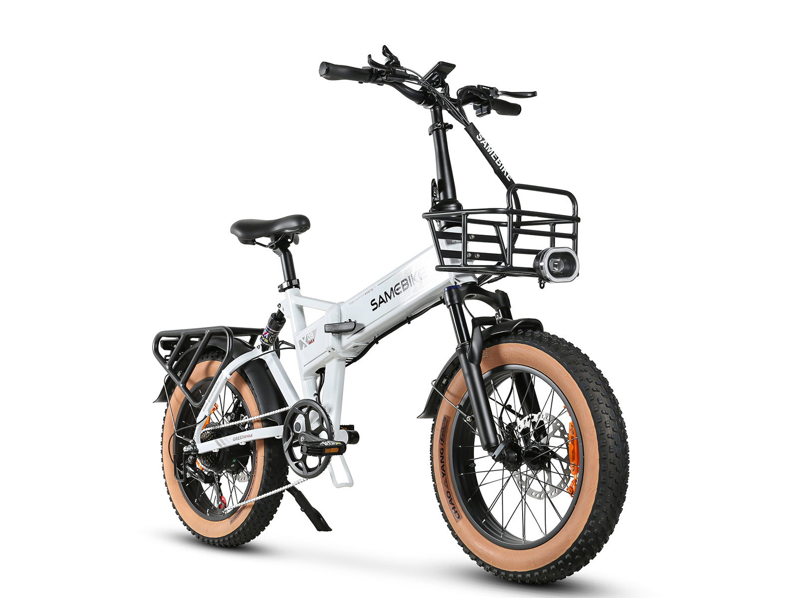 XWLX09-II 1000W Ebike da Montagna con Pneumatici Larghi