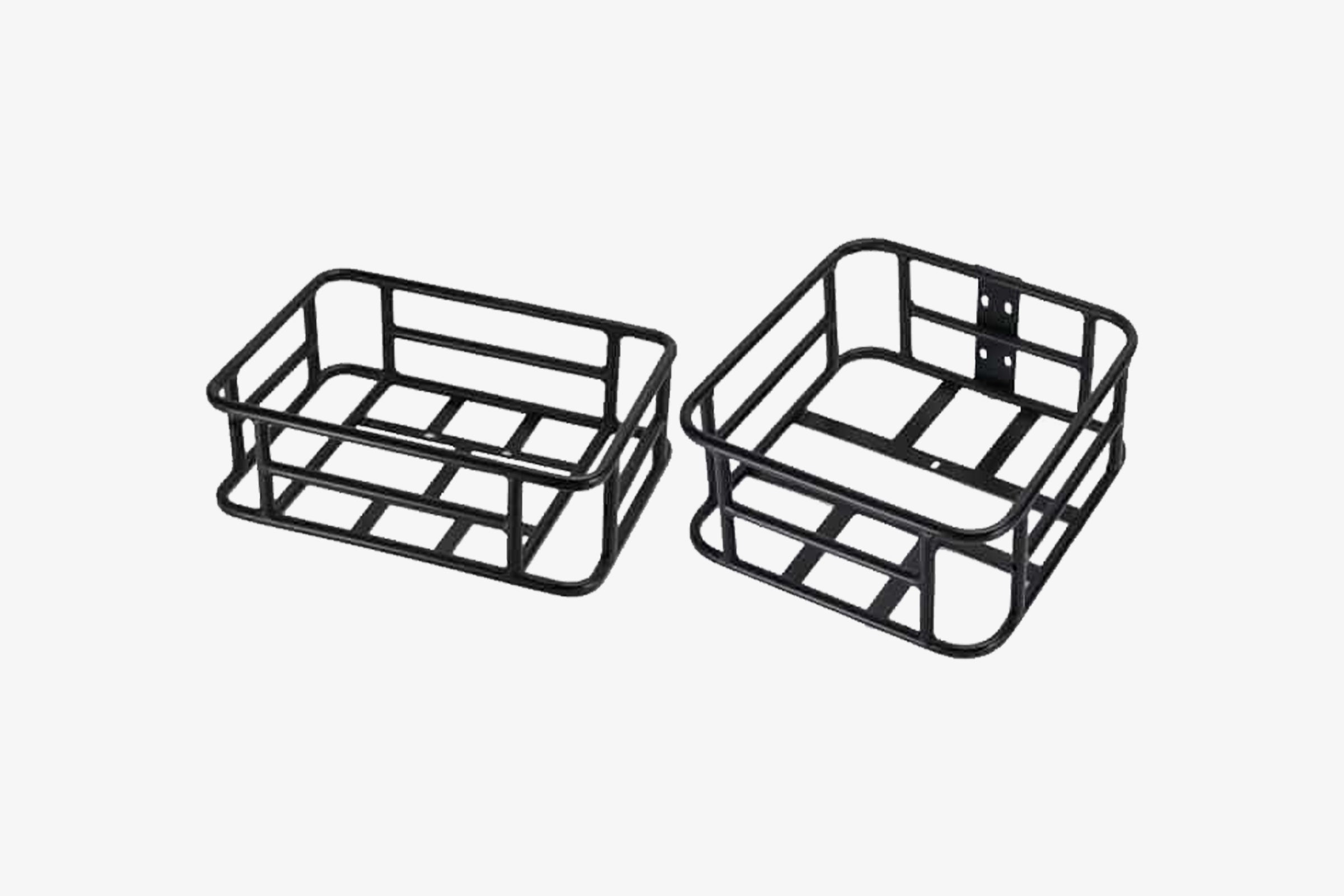 Fram- och bakre korg