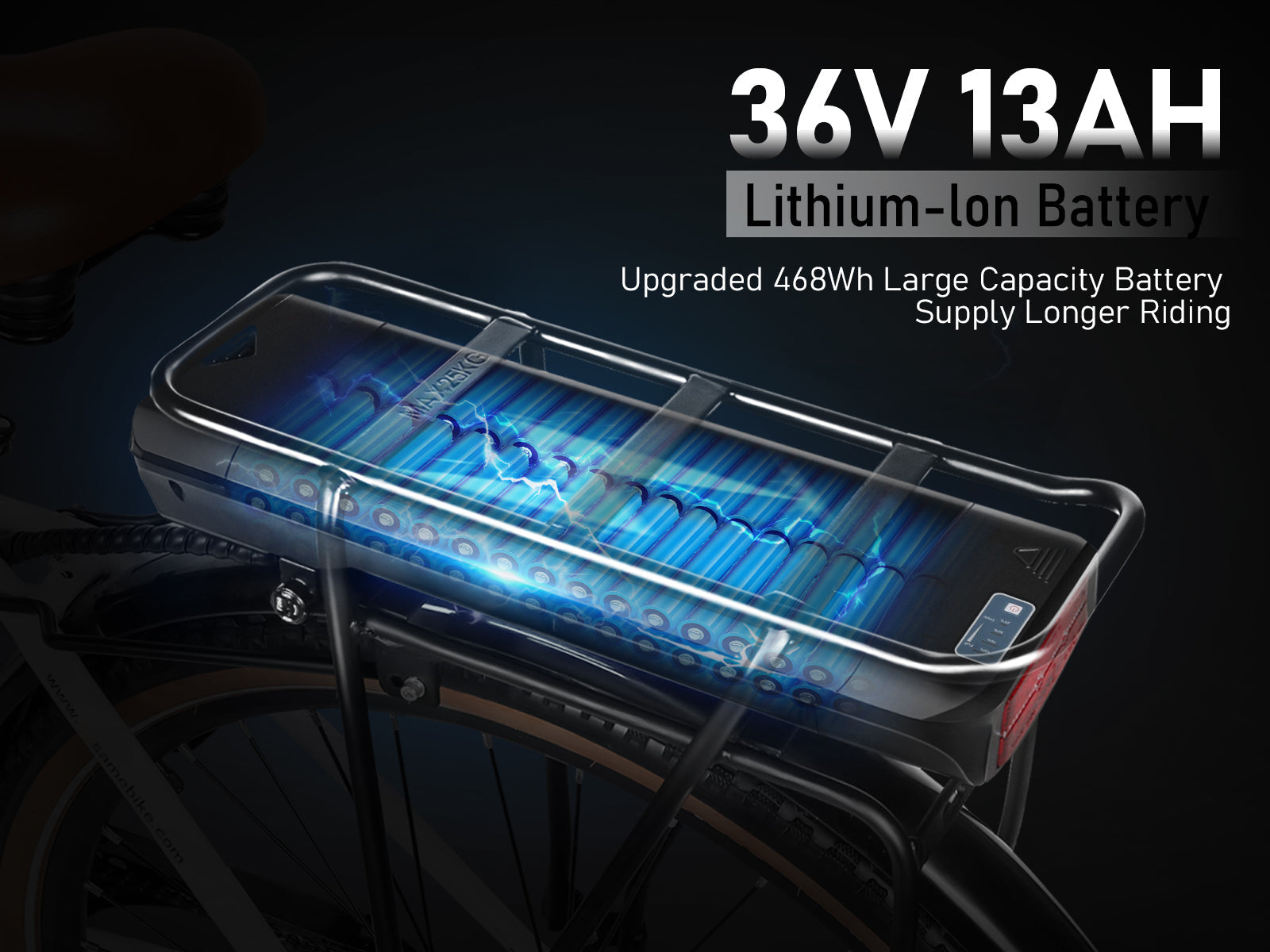 RS-A07 Potente Ebike da Tempo Libero per Città