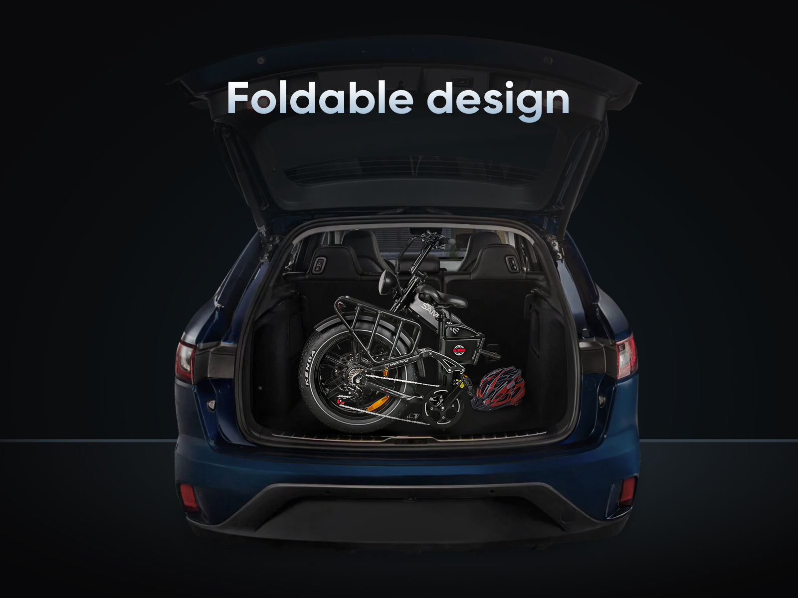 RS-A02 foldbar offroad elcykel