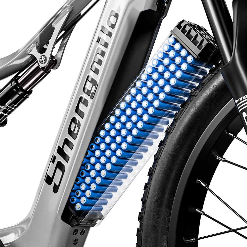 Shengmilo S600 2000W Dubbla Motorer Elektrisk Cykel