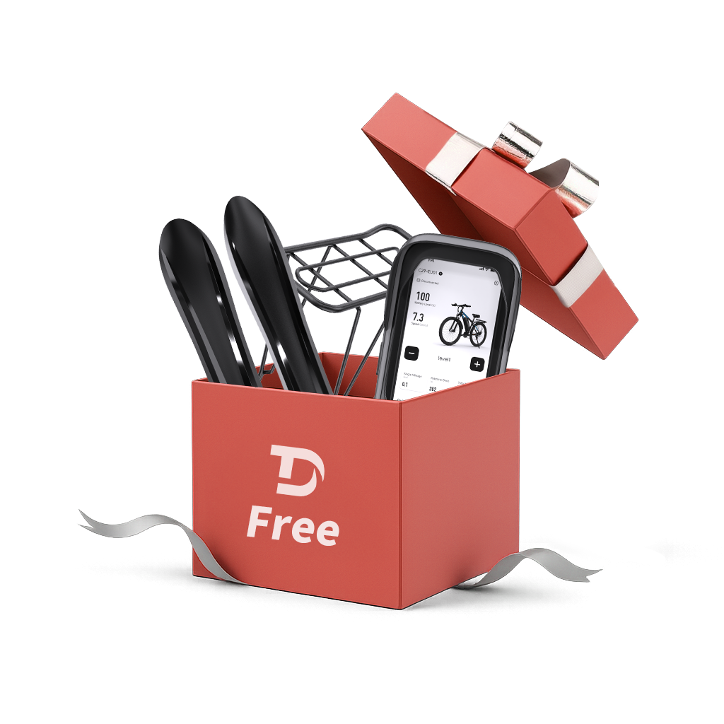 UK Cycling Pack(Free gifts with E-bike purchase,includes mudguards,and phone holder bag)