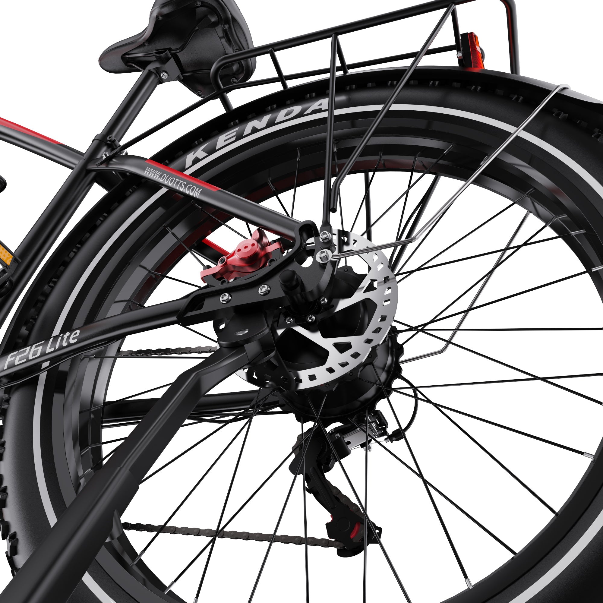 DUOTTS F26 Lite 26" Electric Mountain Bike 500W Motors 48V 18Ah Battery