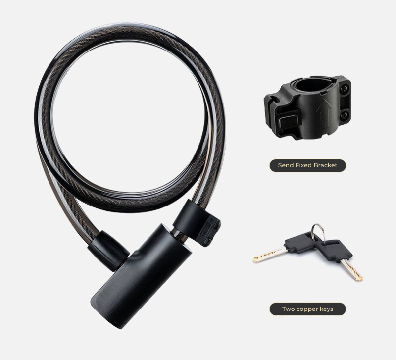 Kannettava polkupyörälukko