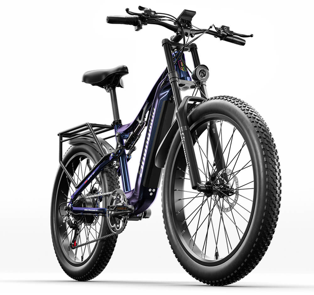 2023 Nuova Shengmilo MX03 Bicicletta Elettrica da Montagna a Sospensione Completa × 2 COMBO EBIKES