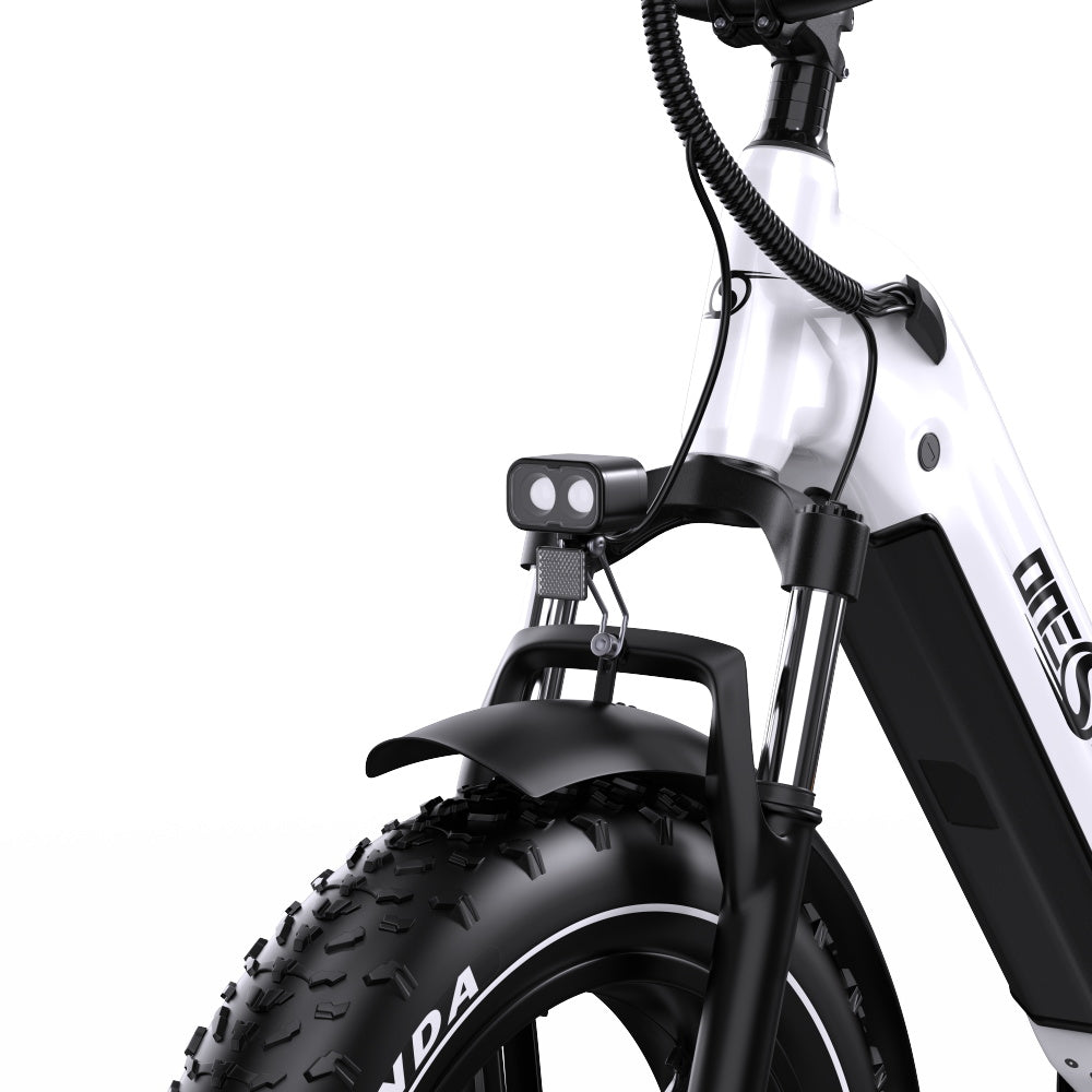ONESPORT OT08 20" Fat Tire All-Terrain Electric Bike 500W Motor 48V 18Ah Battery