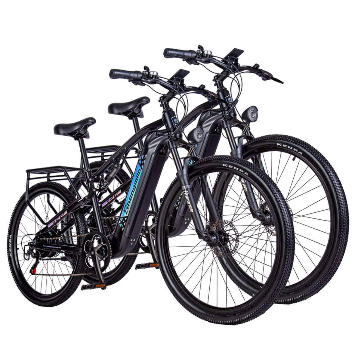 Combo de Bicicleta Elétrica de Montanha Shengmilo S26