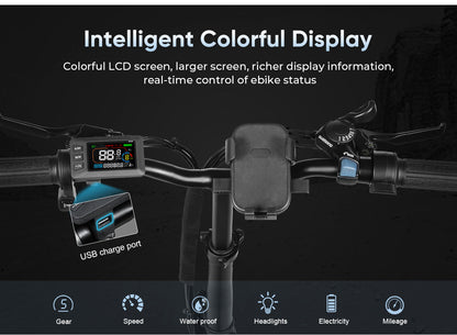 CY20 Bicicletta Elettrica Portatile per Pendolari