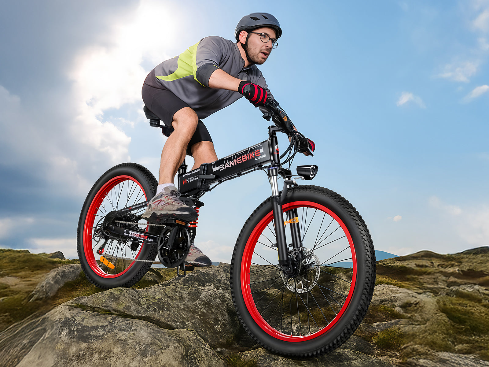 LO26 Plus Fat Tire Folding Ebike