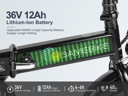 YINYU14 Portable Commuter Electric Bike