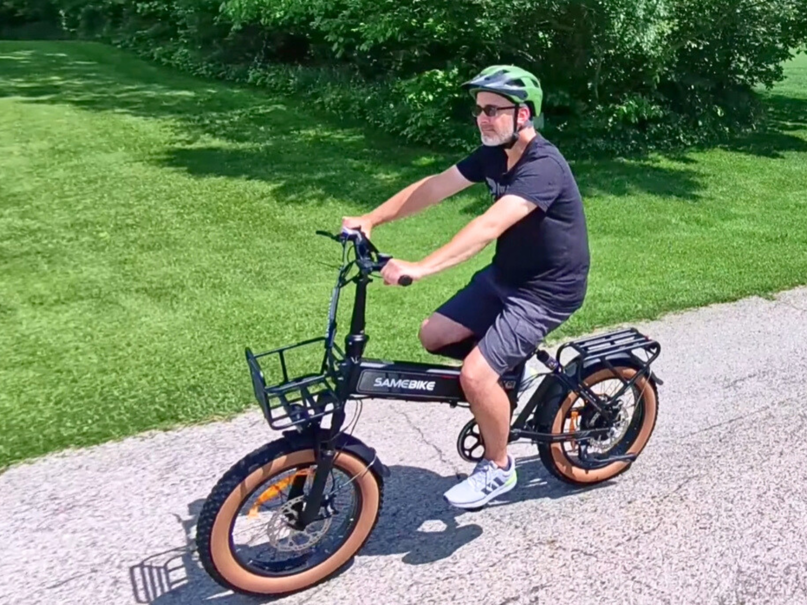 XWLX09-II 1000W Ebike da Montagna con Pneumatici Larghi