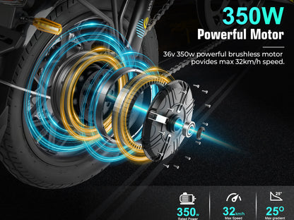 YINYU14 Portable Commuter Electric Bike