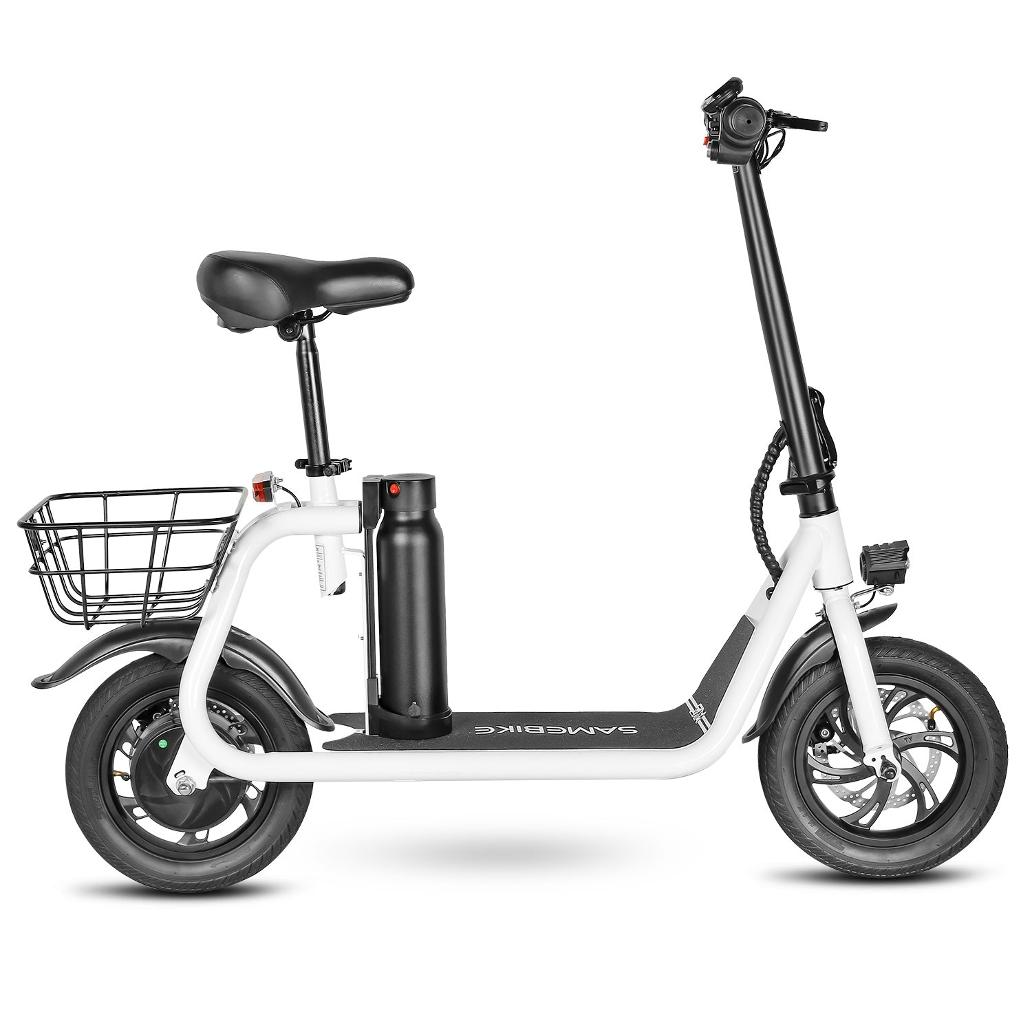 SM-C01 foldbar elektrisk scooter med sæde