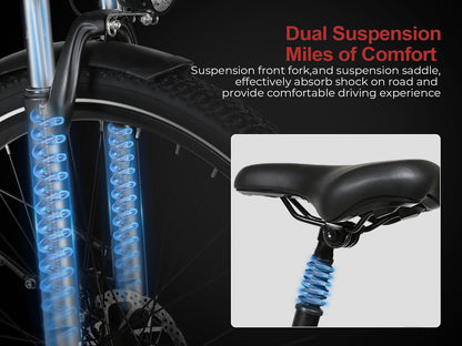 RS-A01 Pro-T Urban Elektrisk Cykel