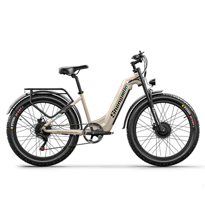 Shengmilo S700 1000W*2 Bicicletta Elettrica a Doppio Motore 17.5Ah Batteria Samsung