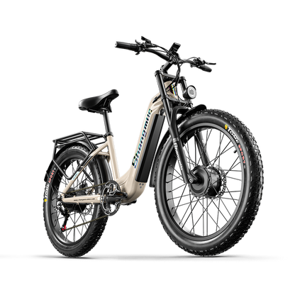 Shengmilo S700 1000W*2 Bicicletta Elettrica a Doppio Motore 17.5Ah Batteria Samsung