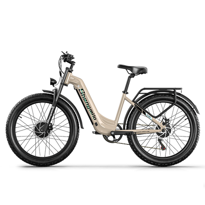 Shengmilo S700 1000W*2 Bicicletta Elettrica a Doppio Motore 17.5Ah Batteria Samsung