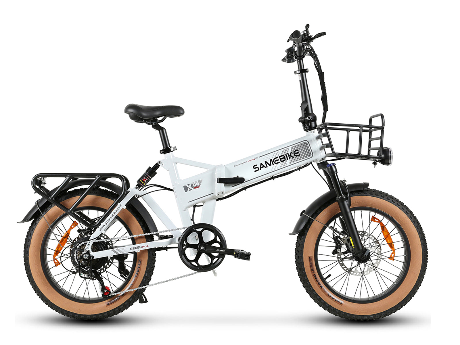 XWLX09-II 1000W Ebike da Montagna con Pneumatici Larghi
