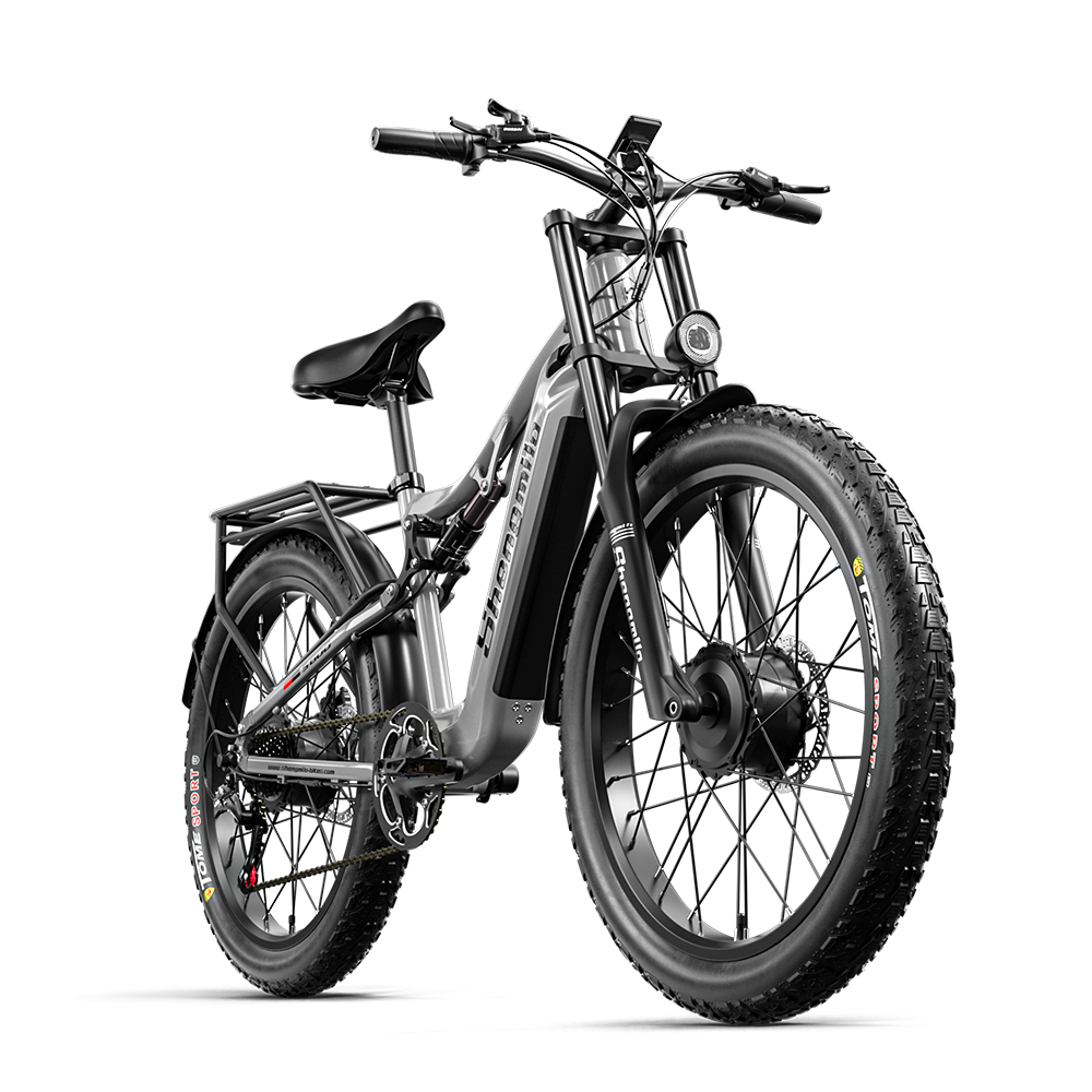 Shengmilo S600 Bicicleta Eléctrica de Doble Motor 2000W