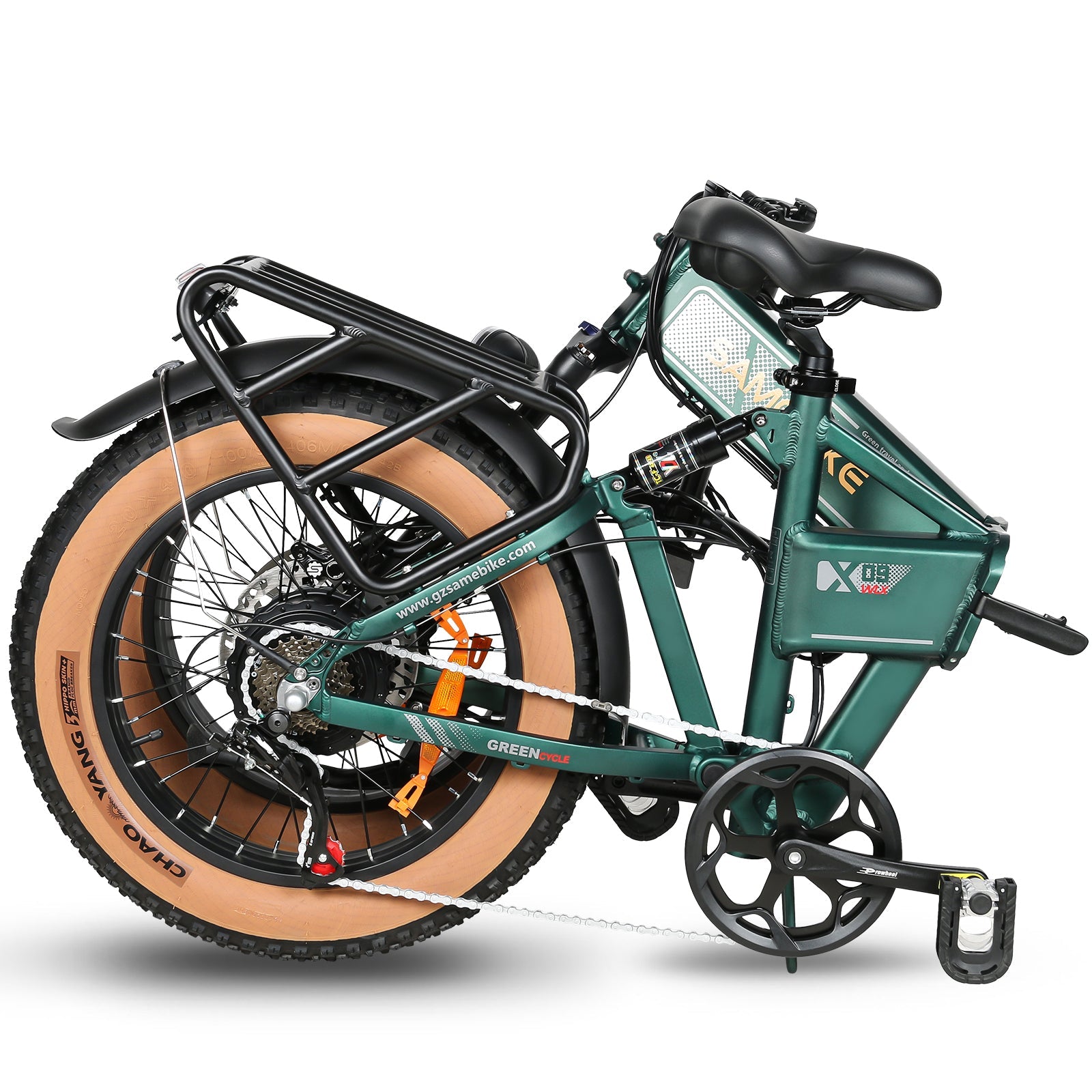 XWLX09-II 1000W Ebike da Montagna con Pneumatici Larghi
