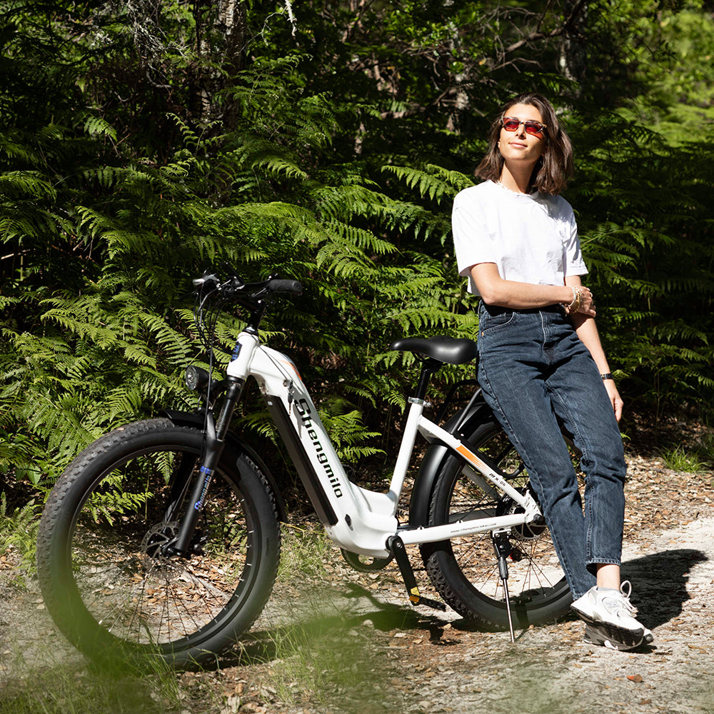 Shengmilo MX06 Trin Gennem E-cykel 48V 17.5AH SAMSUNG batteri 90KM rækkevidde