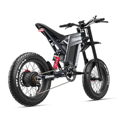 Shengmilo S900 Electric Bike with 1500W Power and 60V 30Ah Long-lasting Battery