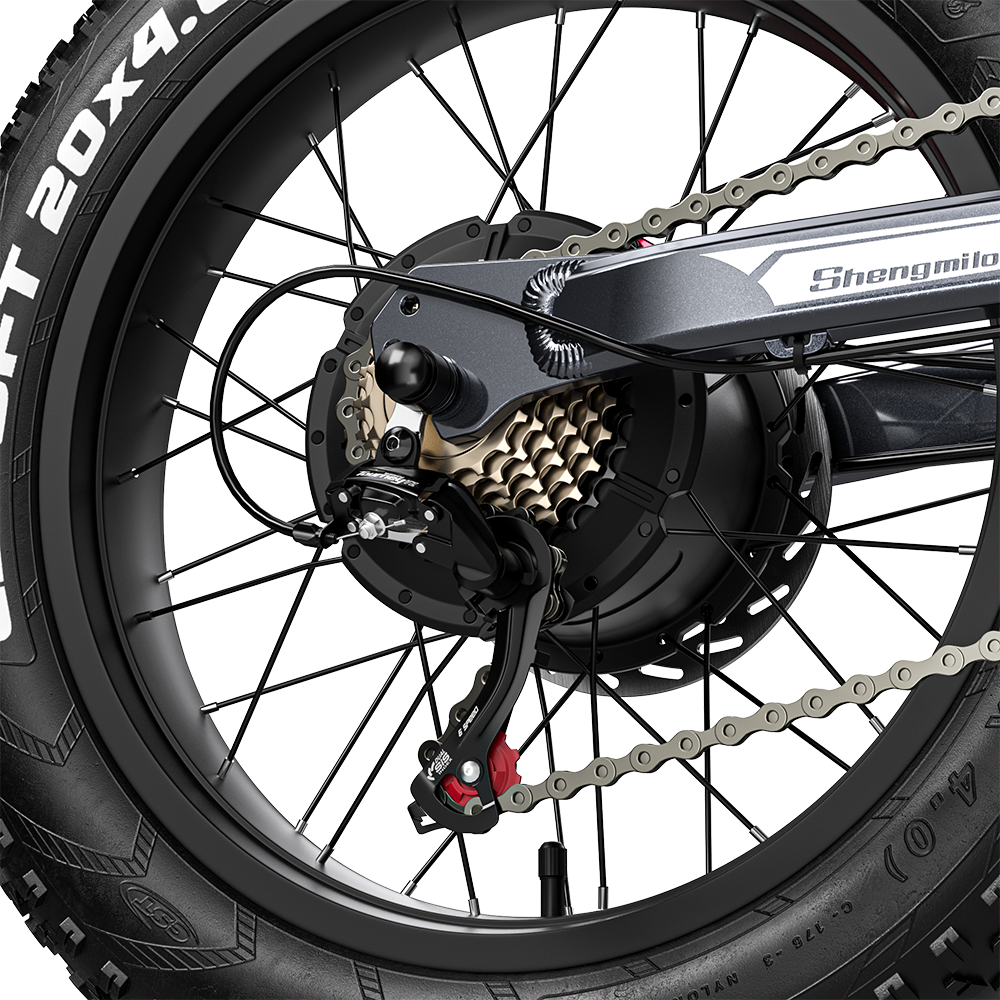 Shengmilo S900 Electric Bike with 1500W Power and 60V 30Ah Long-lasting Battery