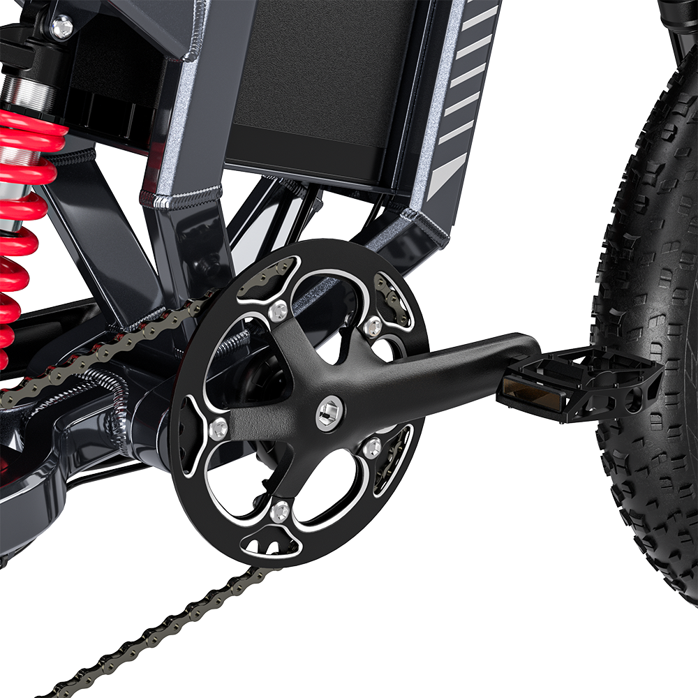 Shengmilo S900 Electric Bike with 1500W Power and 60V 30Ah Long-lasting Battery