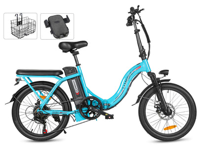 CY20 Bicicletta Elettrica Portatile per Pendolari