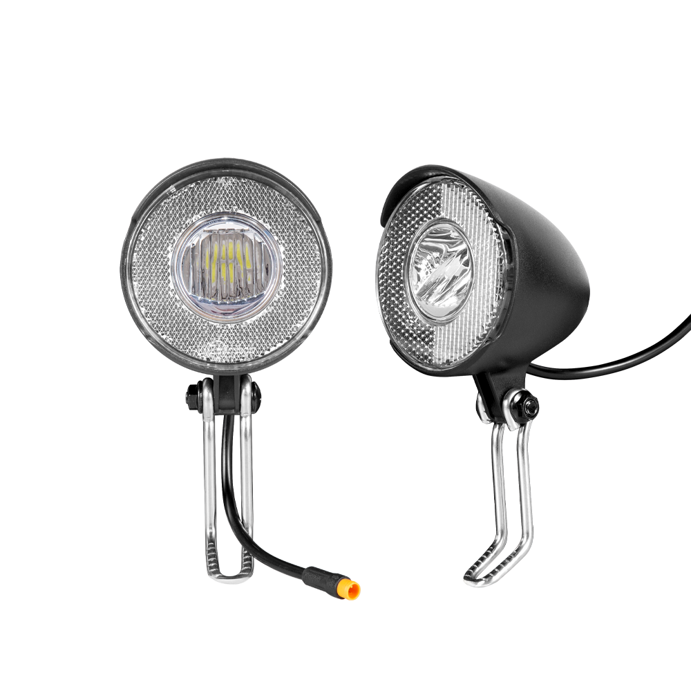 Shengmilo Bicicleta elétrica Luz de cabeça LED EBIKE Lâmpada frontal 48V à prova de água join