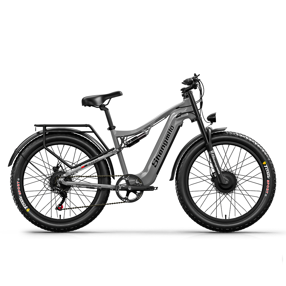 Shengmilo S600 Bicicleta Eléctrica de Doble Motor 2000W