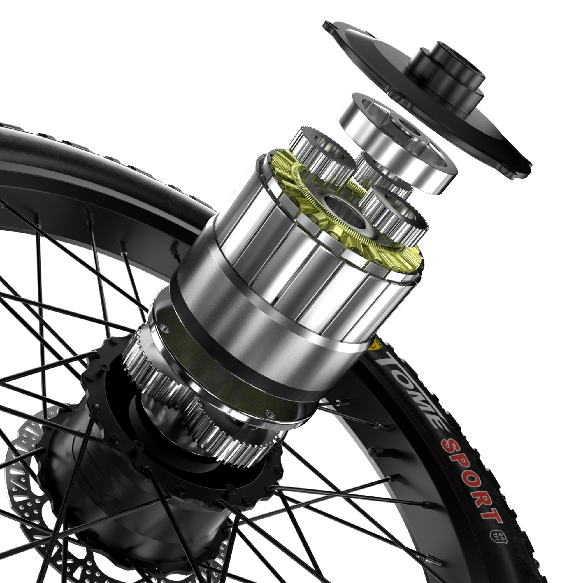 Shengmilo MX06 Trin Gennem E-cykel 48V 17.5AH SAMSUNG batteri 90KM rækkevidde