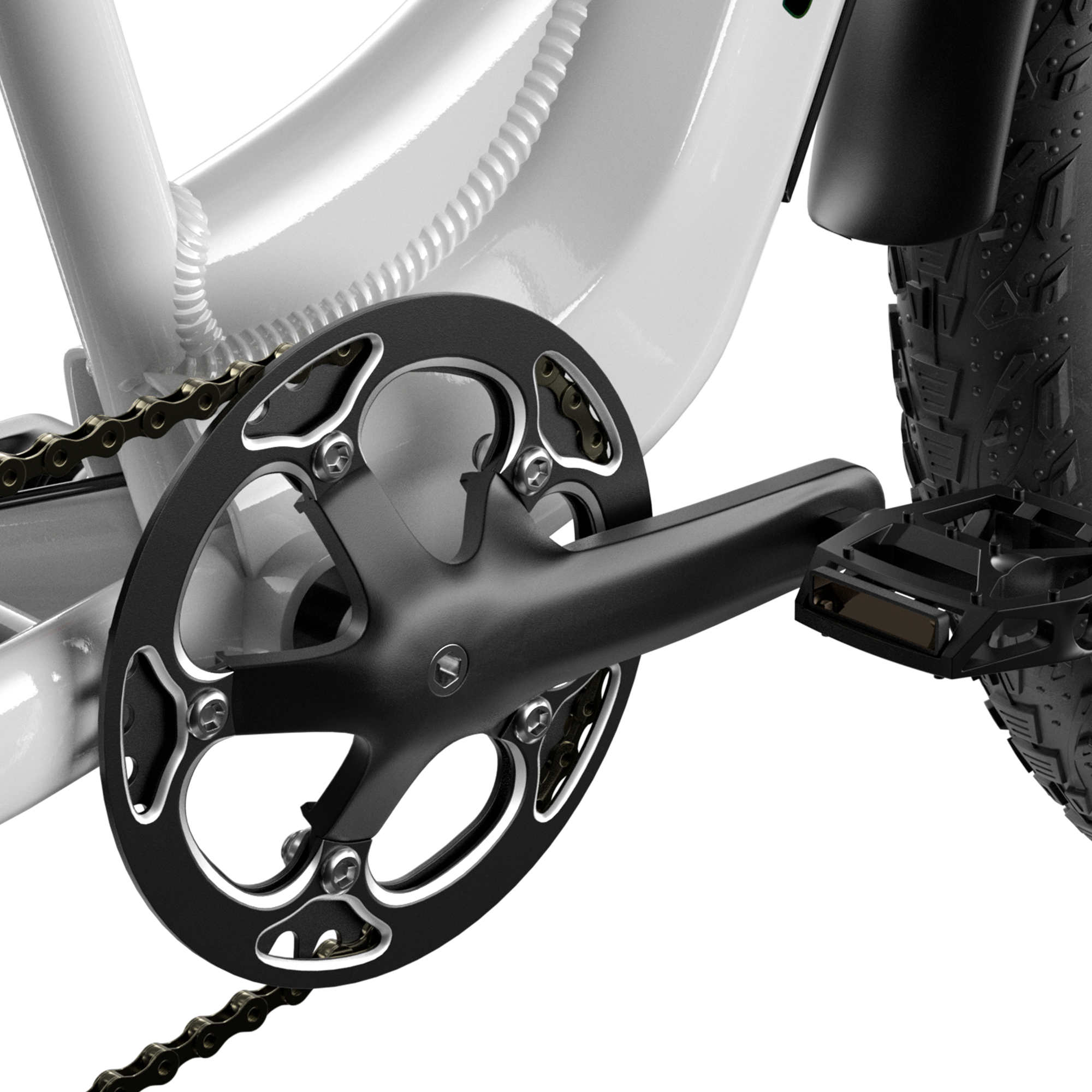 Shengmilo MX06 Trin Gennem E-cykel 48V 17.5AH SAMSUNG batteri 90KM rækkevidde