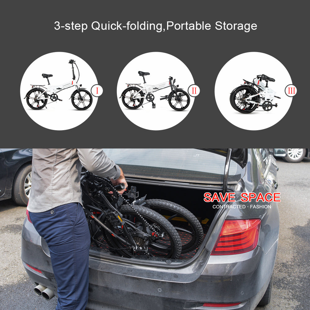 20LVXD30-II Bicicleta Mini Eléctrica Plegable