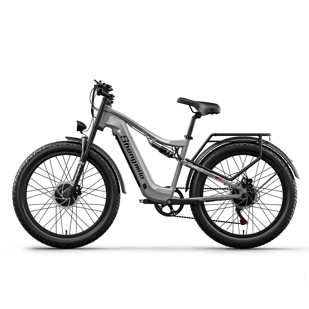 Shengmilo S600 Bicicleta Eléctrica de Doble Motor 2000W