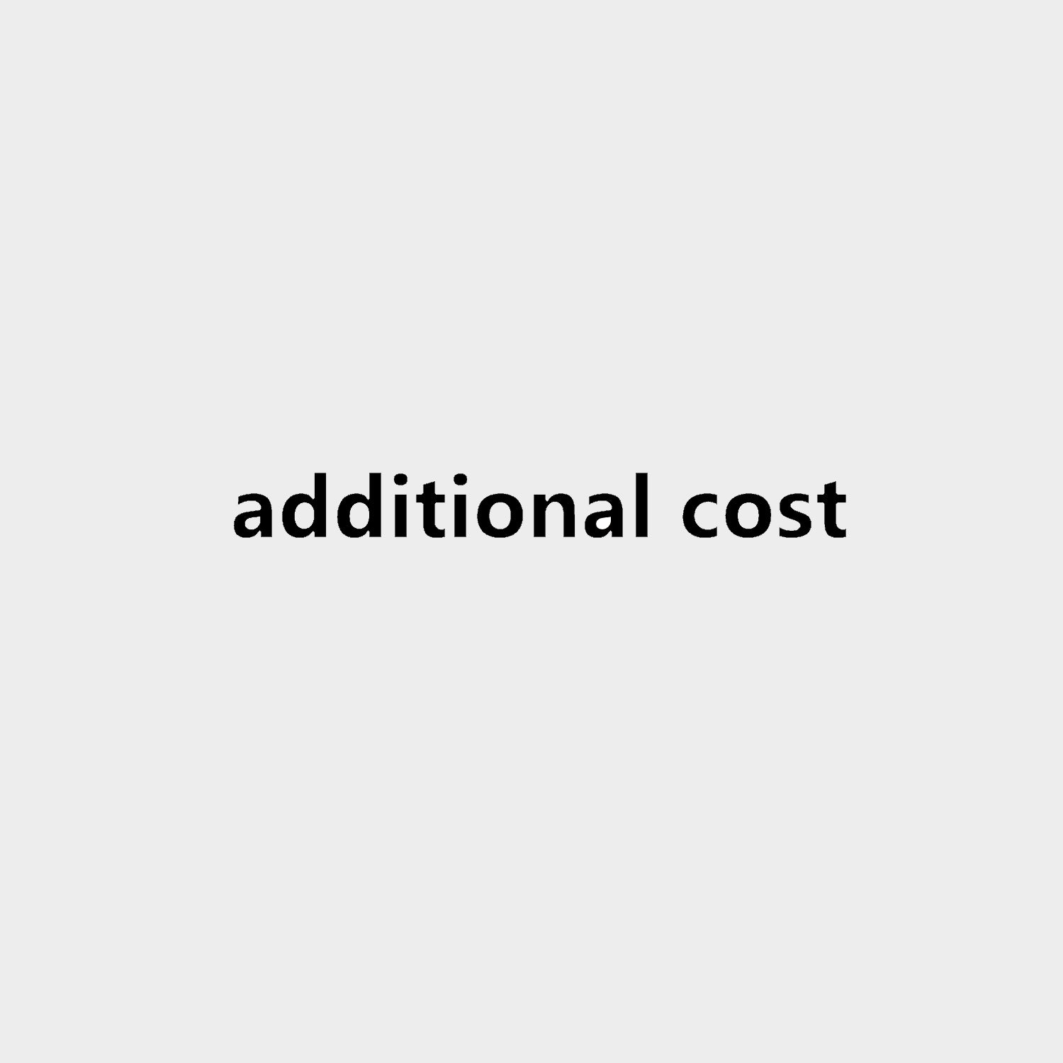 Additional cost-65