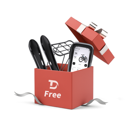 Cykelpakke (Gratis gaver ved køb af elcykel, inkluderer skærme og telefonholdertaske)