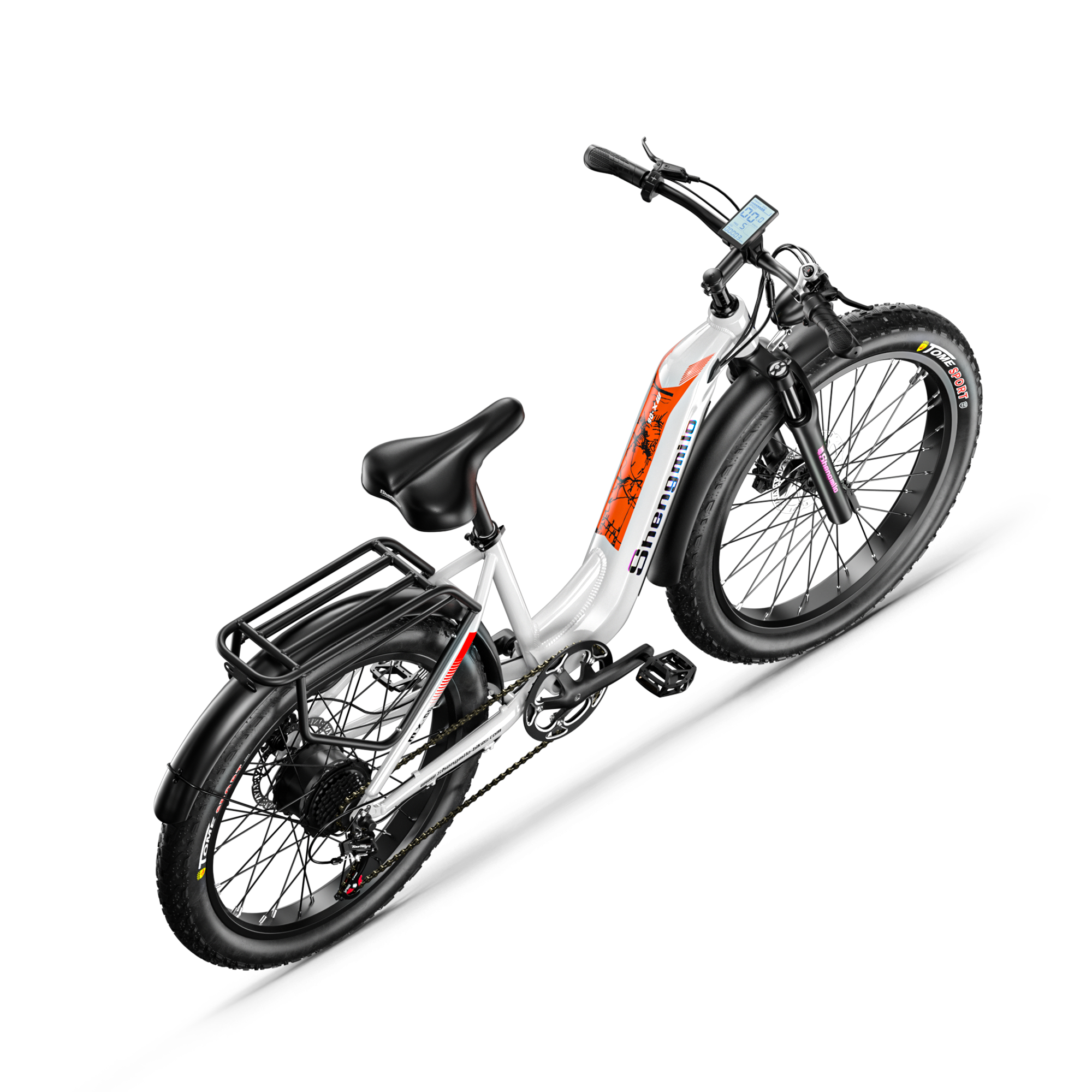 Shengmilo MX06 Trin Gennem E-cykel 48V 17.5AH SAMSUNG batteri 90KM rækkevidde