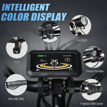 RS-A01 Plus Sähköinen Kaupunkipyörä