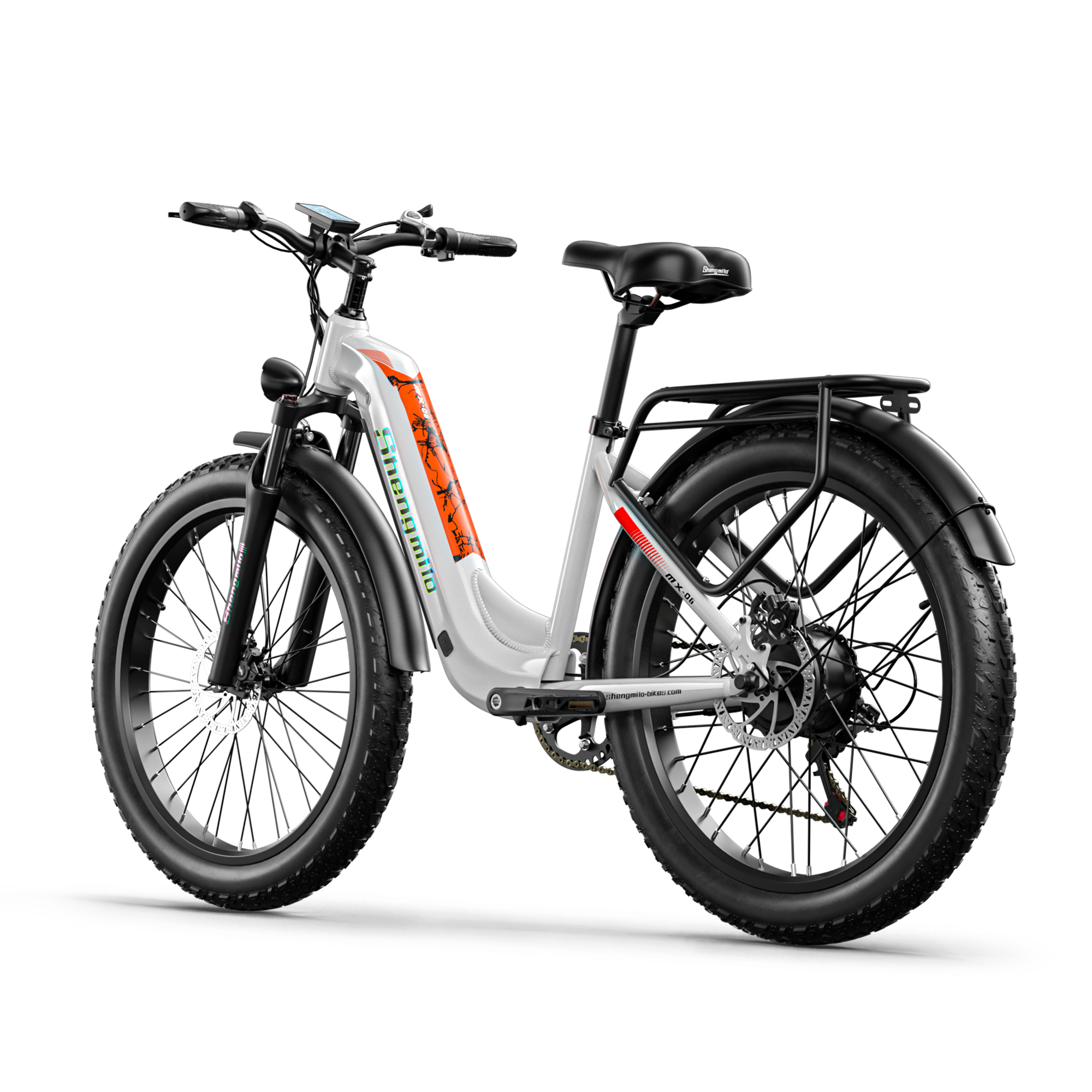 Shengmilo MX06 Trin Gennem E-cykel 48V 17.5AH SAMSUNG batteri 90KM rækkevidde