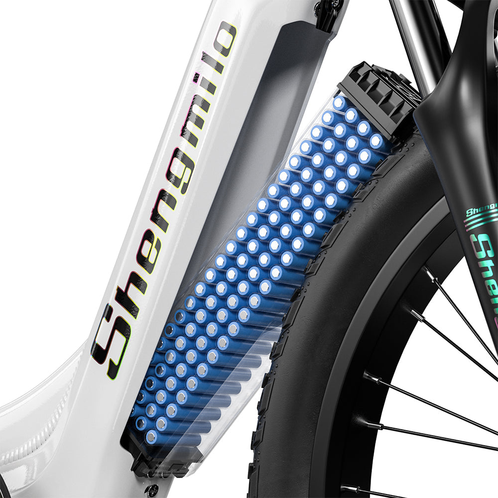 Shengmilo MX06 Trin Gennem E-cykel 48V 17.5AH SAMSUNG batteri 90KM rækkevidde