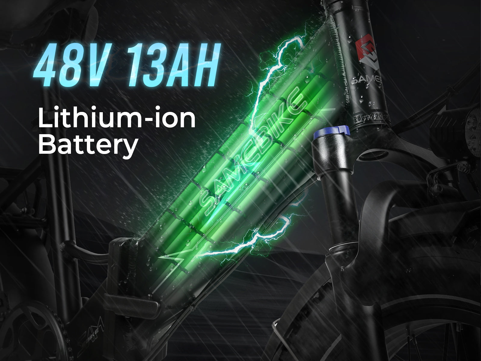 LOTDM200-II Steggenomvikbar Elektrisk Cykel