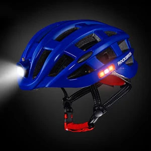 Alarme de Luz de Aviso para Capacete de Bicicleta