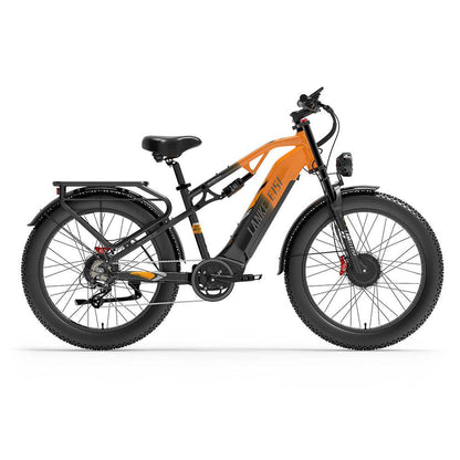 LANKELEISI MG800MAX VAE tout-terrain 26″ 2×1000W Motor 48V 20Ah Batterie