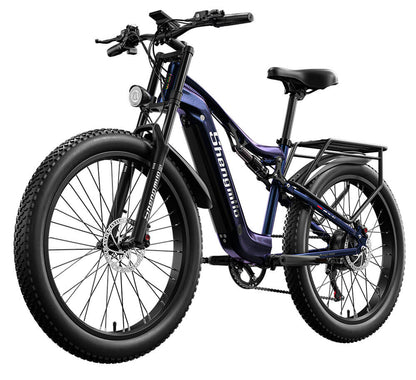 2023 New Shengmilo MX03 Full Suspension Electric Mountain Bike × 2 EBIKES COMBO