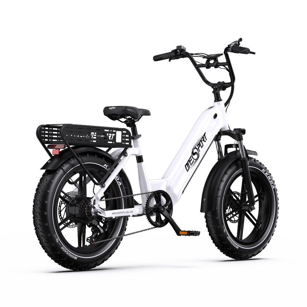ONESPORT OT08 20" Fat Tire All-Terrain Electric Bike 500W Motor 48V 18Ah Battery