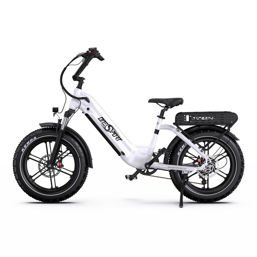ONESPORT OT08 20" Fat Tire All-Terrain Electric Bike 500W Motor 48V 18Ah Battery